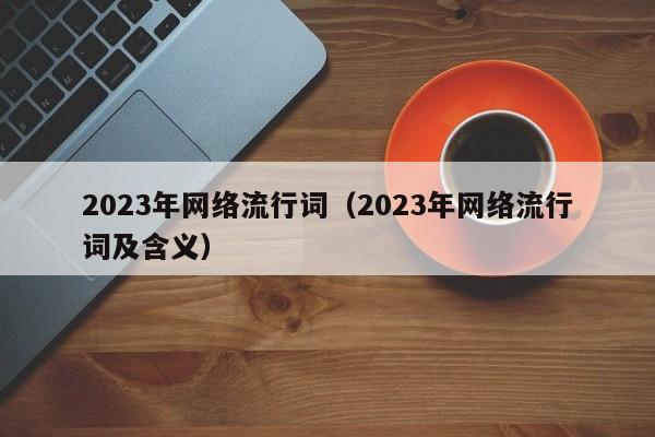 2023年网络流行词（2023年网络流行词及含义）