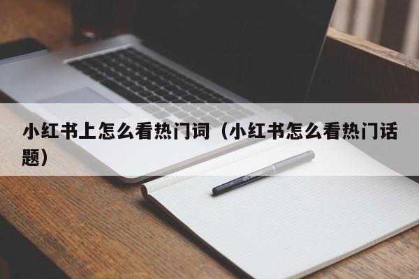 小红书上怎么看热门词（小红书怎么看热门话题）