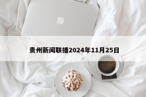  贵州新闻联播2024年11月25日