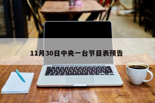 11月30日中央一台节目表预告 